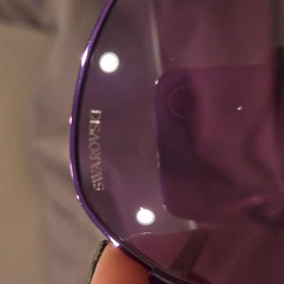 Swarovski Pastel Gradient round metal Sunglasses brand new in case - Picture 4 of 15